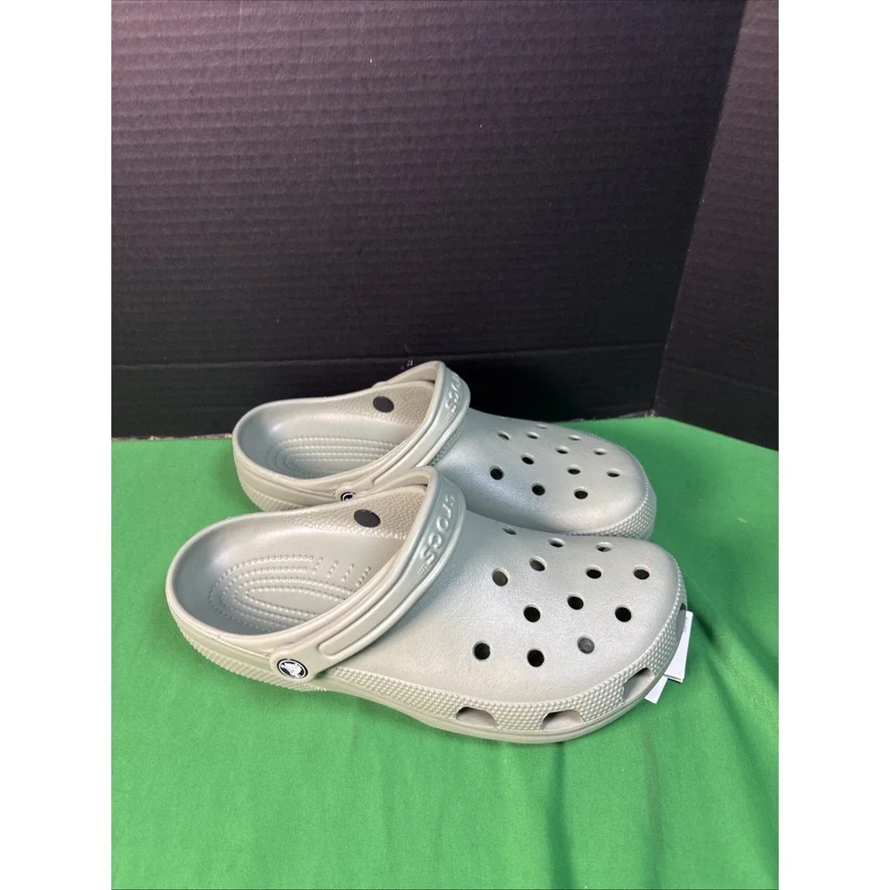 Crocs Adult Classic Clogs Mens Size 5 Green